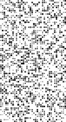 squares pixelated block pixels random mosaic vector image