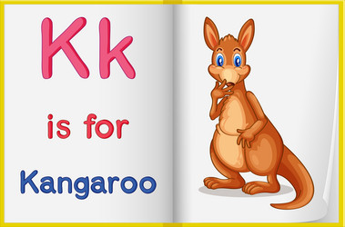 Kindergarten Learning Worksheet Vector Image