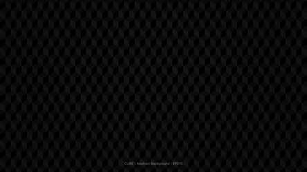 Cube pattern geometric abstract background vector