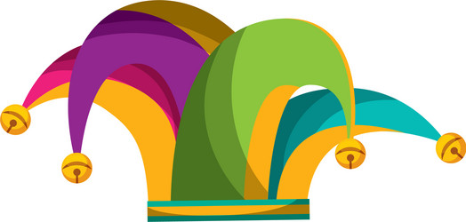 Harlequin Hat Icon vector
