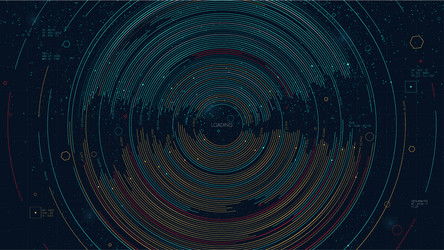Dynamic Data Vortex vector image