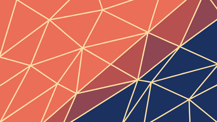 interlocking geometric triangle pattern vector image