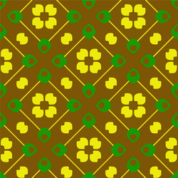 geometric pattern with triangular elements vector image