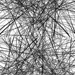 geometric s with random edgy irregular lines vector image