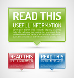 set of web pointers vector image