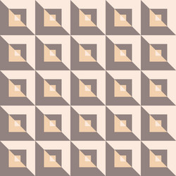 geometric pattern creating optical illusion vector image