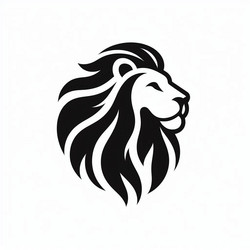 Majestic Lion Emblem Vector Image