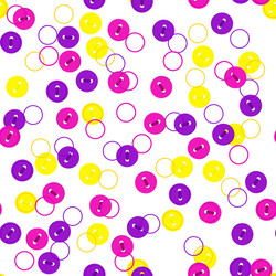 Seamless pattern with random colorful vector