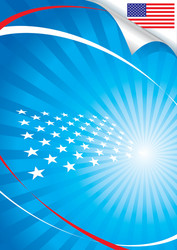 Stars and Stripes Background vector