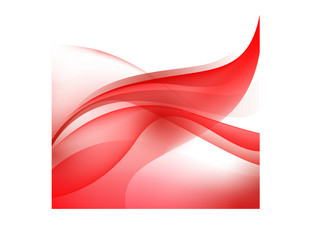 Abstract red wavy background wallpaper Royalty Free Vector