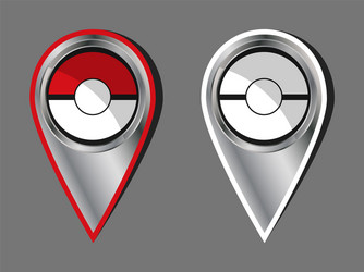 Poké Ball vector set.Pokemon go icon by Vio on @creativemarket