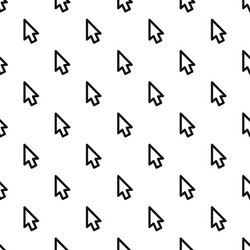 cursor retro element pattern seamless vector