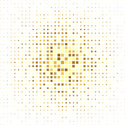 Abstract halftone geometric pattern consisting vector