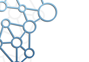 atom structure modern background template vector image