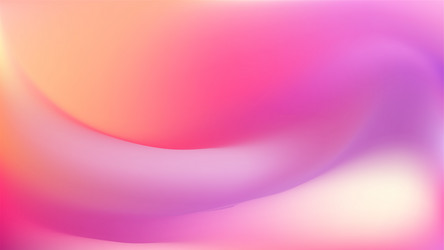 light pink yellow gradient iridescent background vector image