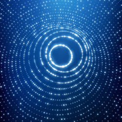 abstract science or technology background grid vector image