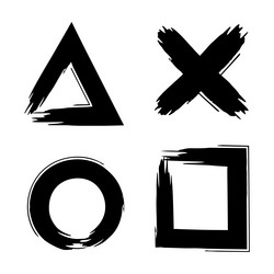 Seamless pattern with video game elements drawn vector