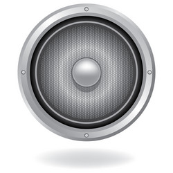 Audio speaker Royalty Free Vector Image - VectorStock