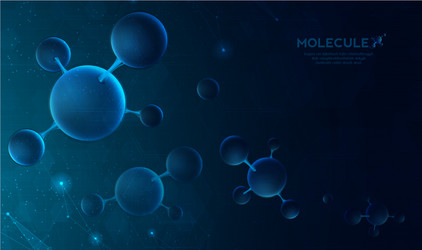 dna digital sequence code structure with glow vector image