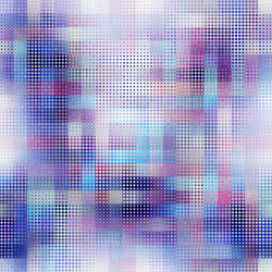 geometric abstract pattern in low poly pixel art vector image