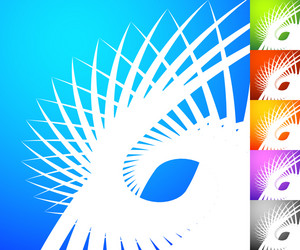 abstract background set square format backgrounds vector image