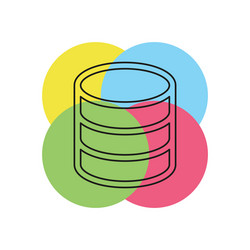 Server database connections backup storage vector