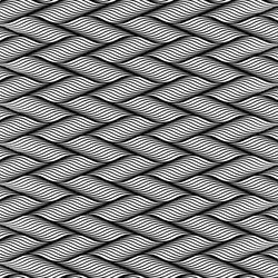 abstract op art stripe line pattern background vector image