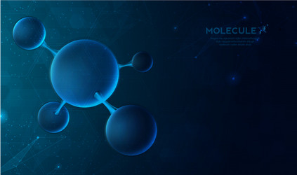 dna digital sequence code structure with glow vector image