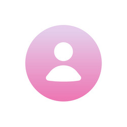my account profile user icon or internet avatar vector image