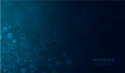 Dna digital sequence code structure with glow vector