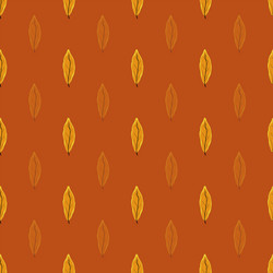 creative autumn seamless pattern with simple vector image