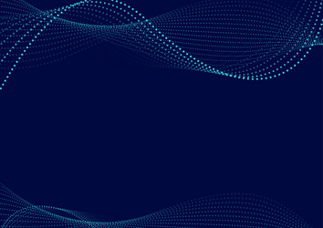 Dynamic Particle Wave Background vector image