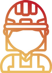 Man construction worker Royalty Free Vector Image