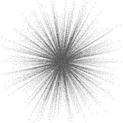Dynamic Particle Burst Background vector image