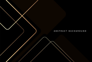 Abstract Black Luxury Geometric Background vector image