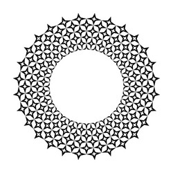 Geometric Circle Pattern vector image