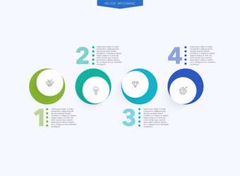 info graphics for your business presentations can vector image