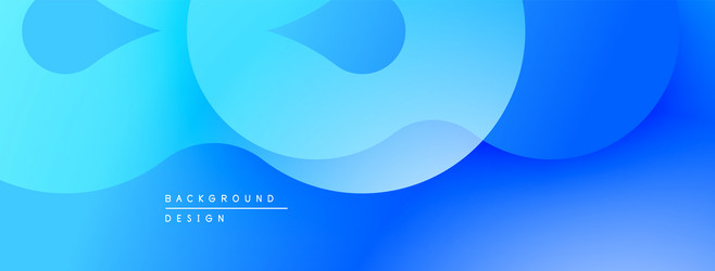 abstract blue background smooth gradients create vector image