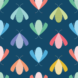 bug background design bright and colourful vector image
