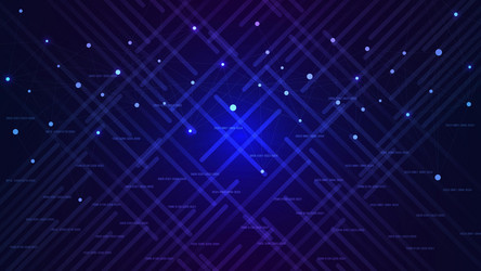 Abstract connecting dots and lines for network vector