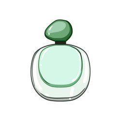 bottle perfume for women cartoon vector