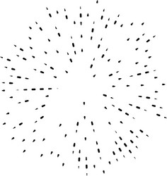 radial radiating lines abstract burst element vector image