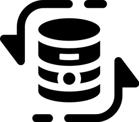database update icon vector image