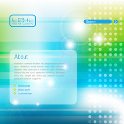 Modern Web Template - Abstract Background vector image
