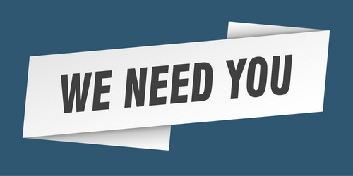 We Need You Vector Images (over 300)
