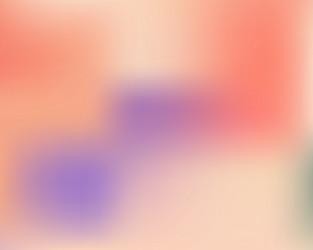 Gradient mesh painted in different colors vector