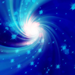 circle light twist and bokeh background eps 10 vector image