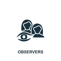 Exam icon monochrome simple sign from challenges Vector Image