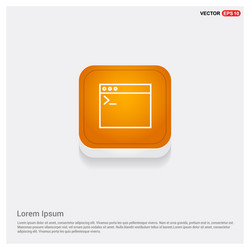 Programming code icon vector