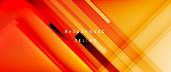 dynamic lines on fluid color gradient trendy vector image